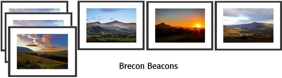 Brecon Beacons Framed Prints